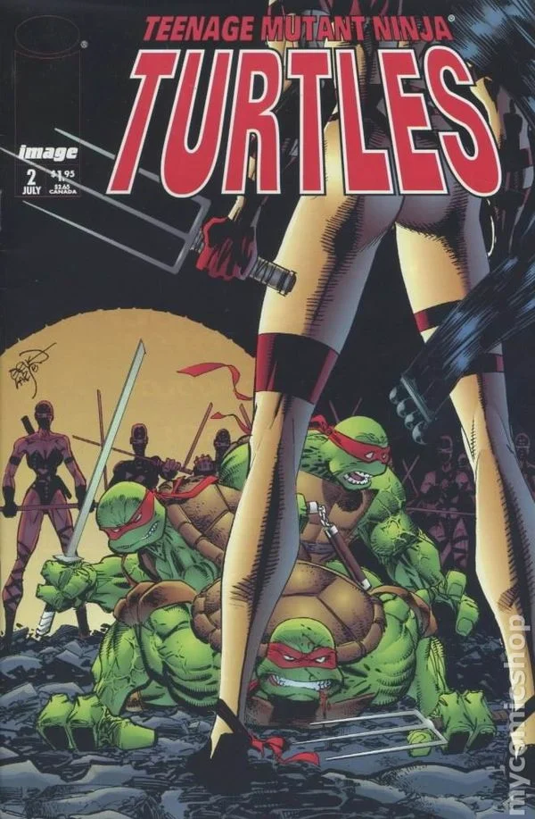 Cover for Teenage Mutant Ninja Turtles #2