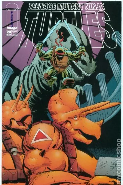 Cover for Teenage Mutant Ninja Turtles #20