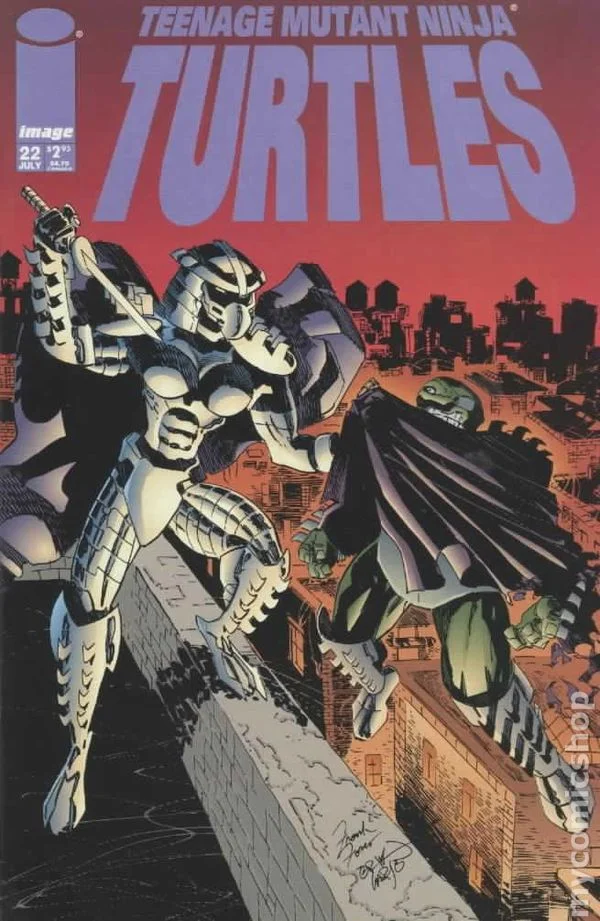 Cover for Teenage Mutant Ninja Turtles #22