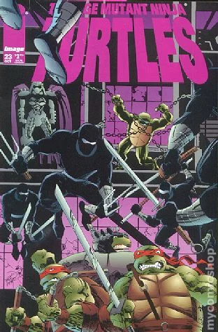 Cover for Teenage Mutant Ninja Turtles #23