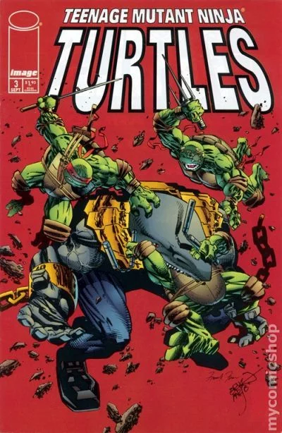 Cover for Teenage Mutant Ninja Turtles #3