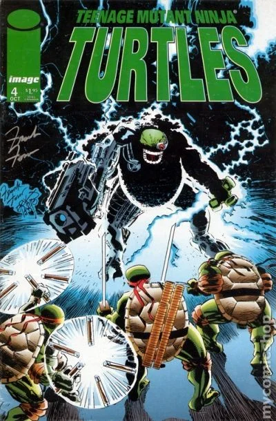 Cover for Teenage Mutant Ninja Turtles #4