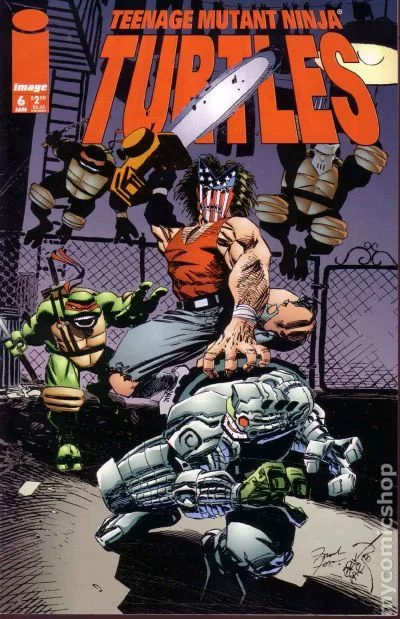 Cover for Teenage Mutant Ninja Turtles #6