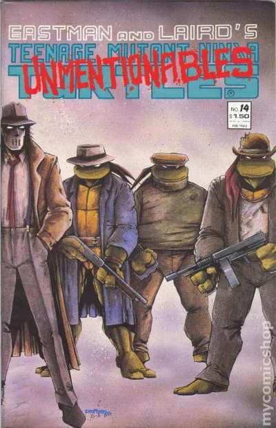 Cover for Teenage Mutant Ninja Turtles #14