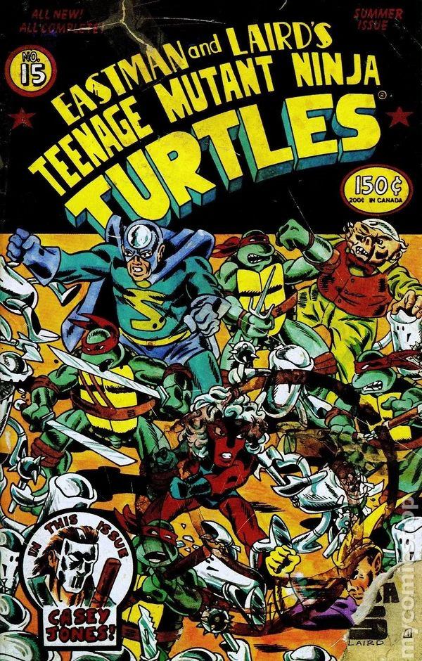 Cover for Teenage Mutant Ninja Turtles #15