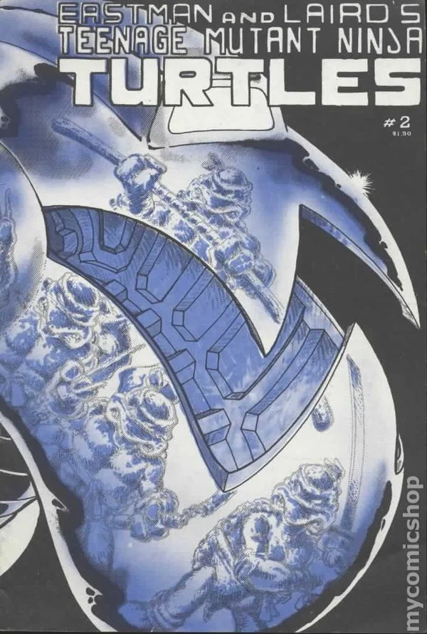 Cover for Teenage Mutant Ninja Turtles #2