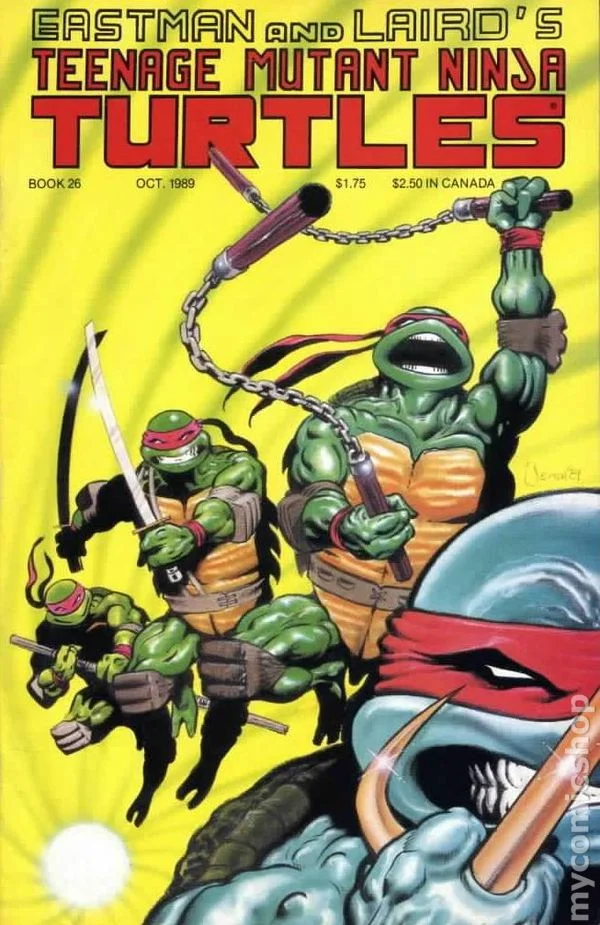 Cover for Teenage Mutant Ninja Turtles #26