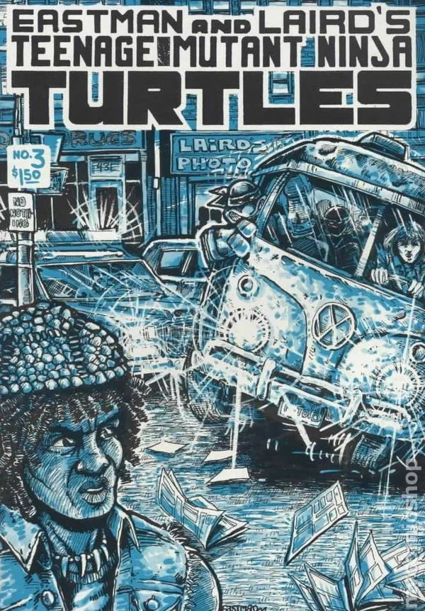 Cover for Teenage Mutant Ninja Turtles #3
