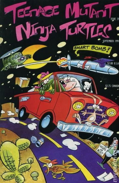 Cover for Teenage Mutant Ninja Turtles #39