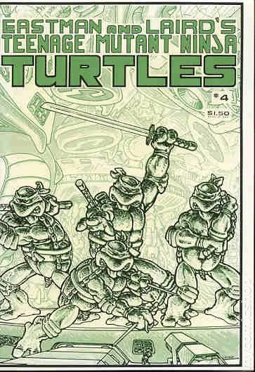 Cover for Teenage Mutant Ninja Turtles #4