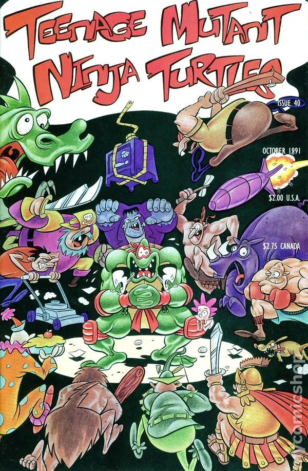 Cover for Teenage Mutant Ninja Turtles #40