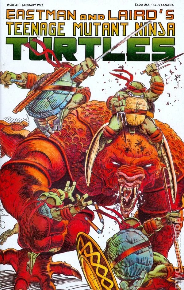 Cover for Teenage Mutant Ninja Turtles #43