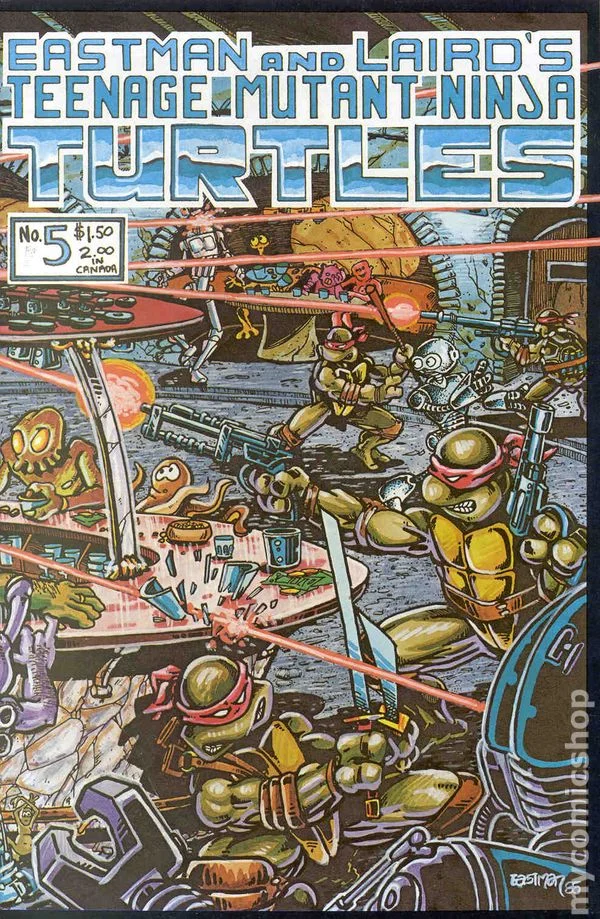Cover for Teenage Mutant Ninja Turtles #5