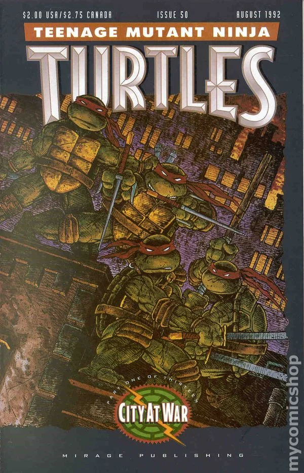 Cover for Teenage Mutant Ninja Turtles #50