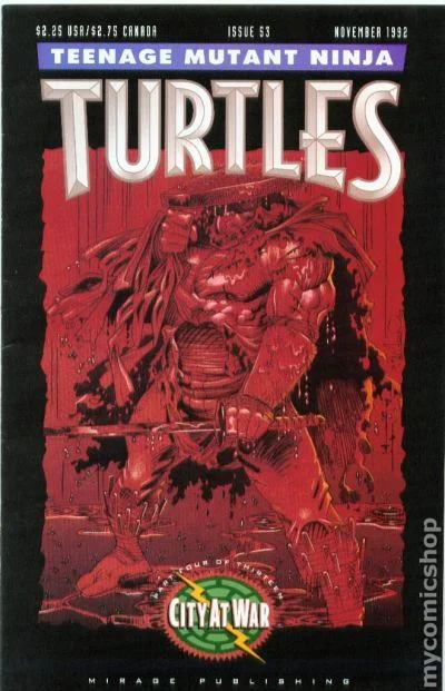 Cover for Teenage Mutant Ninja Turtles #53