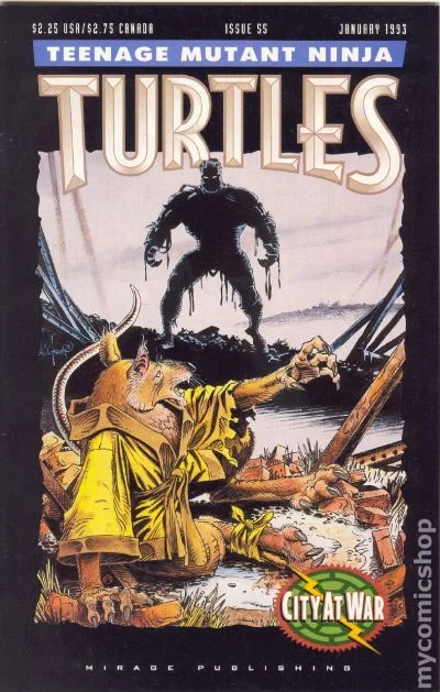 Cover for Teenage Mutant Ninja Turtles #55