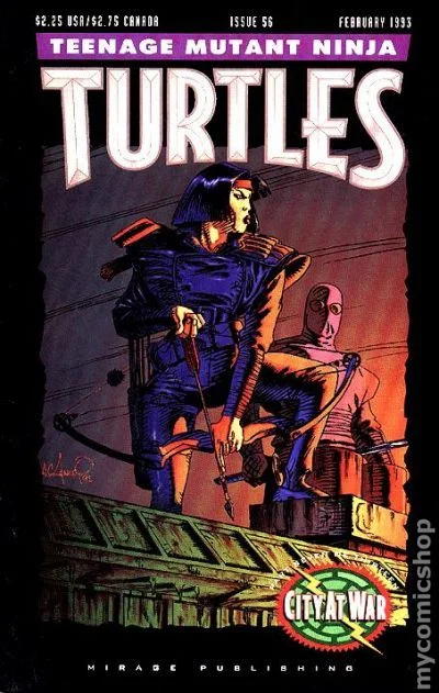 Cover for Teenage Mutant Ninja Turtles #56