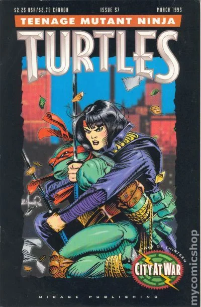 Cover for Teenage Mutant Ninja Turtles #57