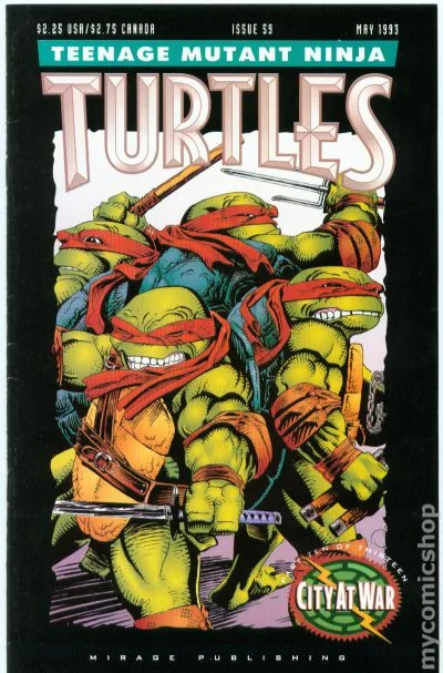 Cover for Teenage Mutant Ninja Turtles #59