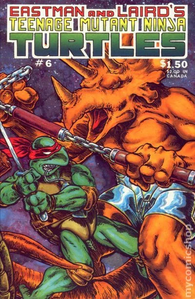 Cover for Teenage Mutant Ninja Turtles #6