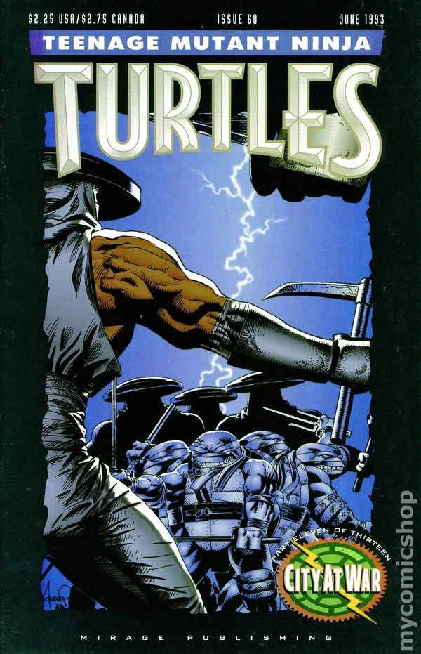 Cover for Teenage Mutant Ninja Turtles #60