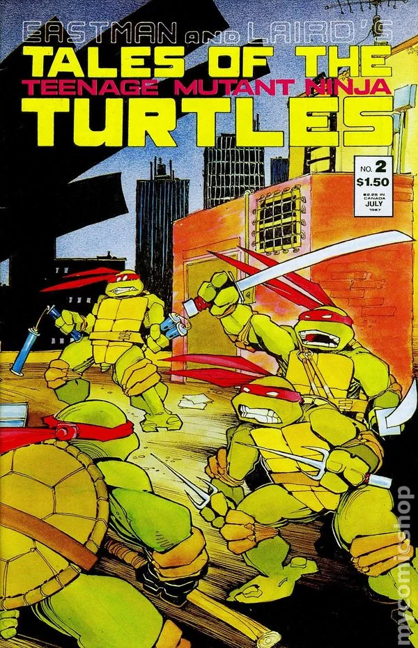 Cover for Tales of the Teenage Mutant Ninja Turtles #2