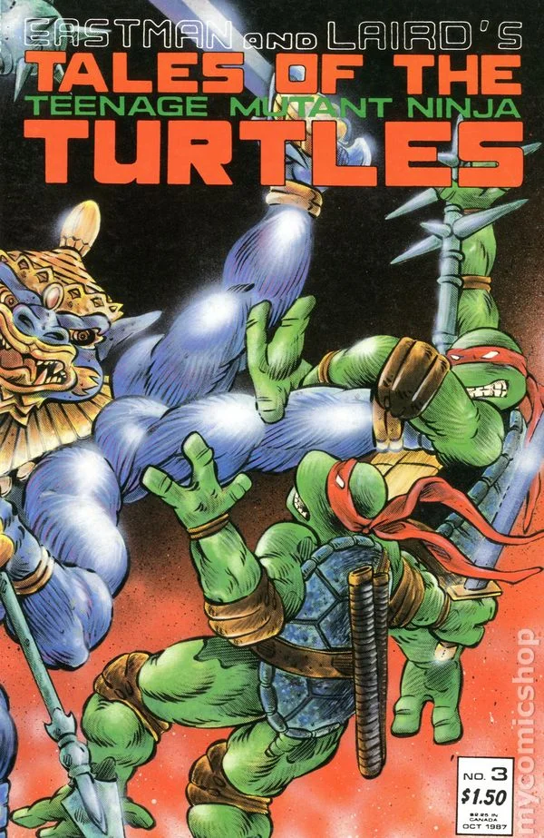 Cover for Tales of the Teenage Mutant Ninja Turtles #3