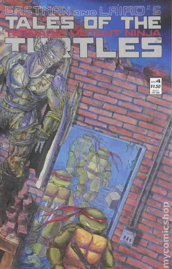 Cover for Tales of the Teenage Mutant Ninja Turtles #4