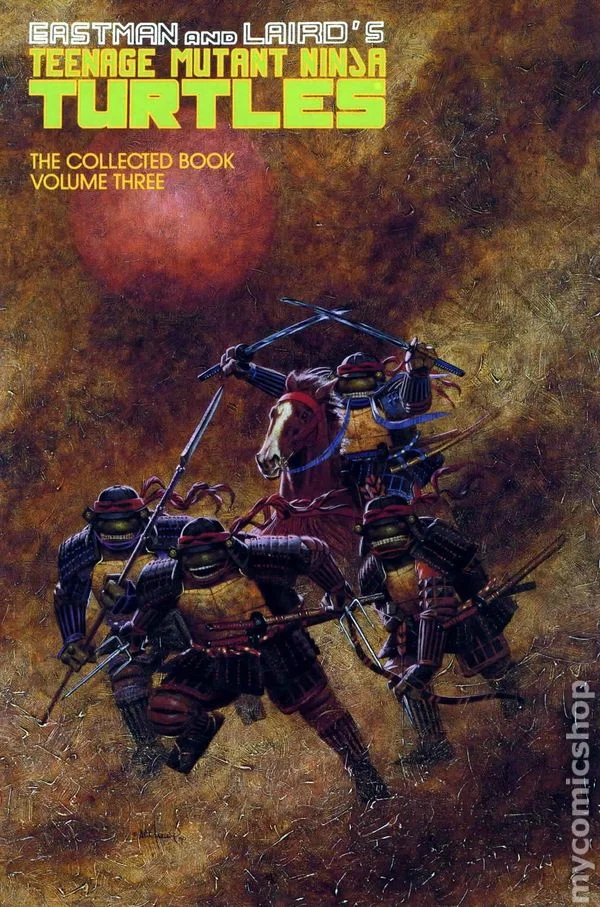 Cover for The Collected Teenage Mutant Ninja Turtles #3