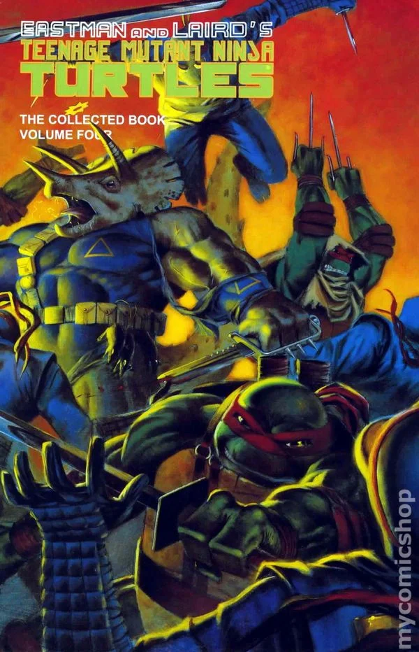 Cover for The Collected Teenage Mutant Ninja Turtles #4