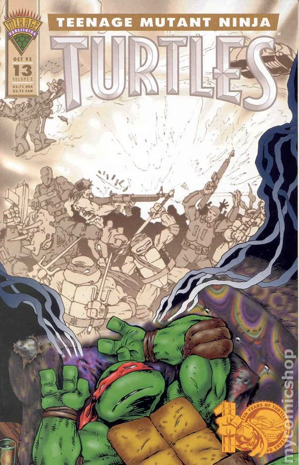 Cover for Teenage Mutant Ninja Turtles #13