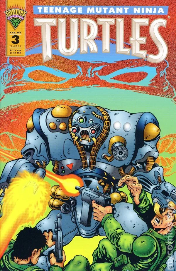 Cover for Teenage Mutant Ninja Turtles #3