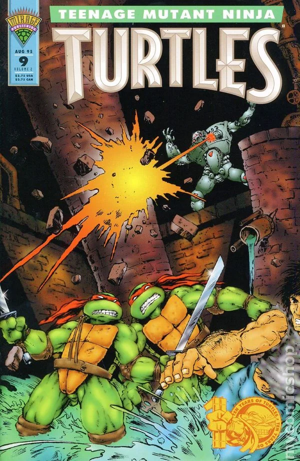 Cover for Teenage Mutant Ninja Turtles #9