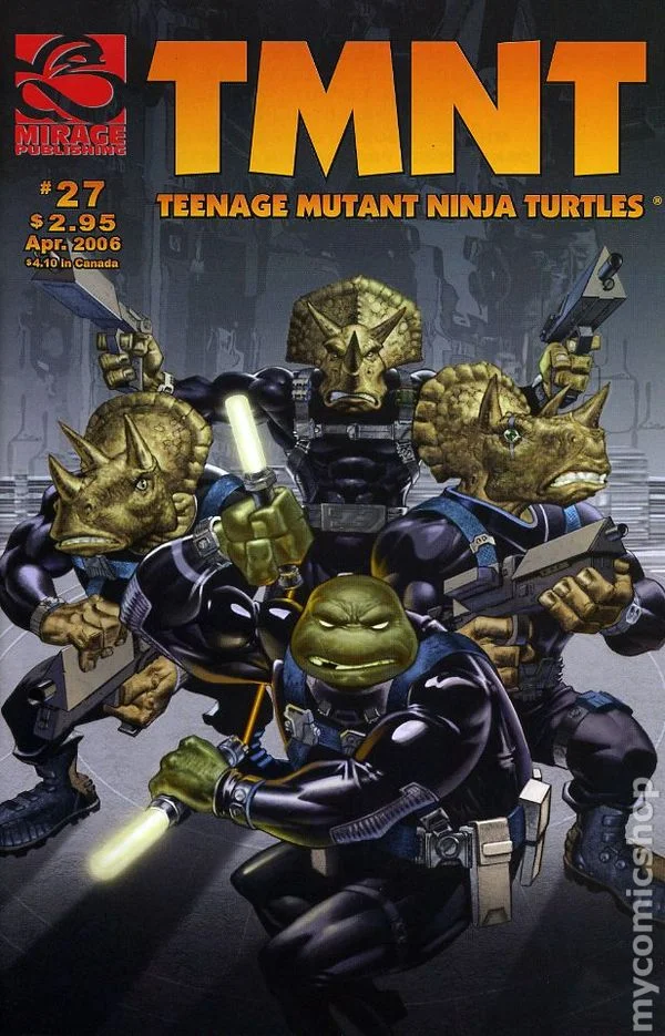 Cover for TMNT: Teenage Mutant Ninja Turtles #27