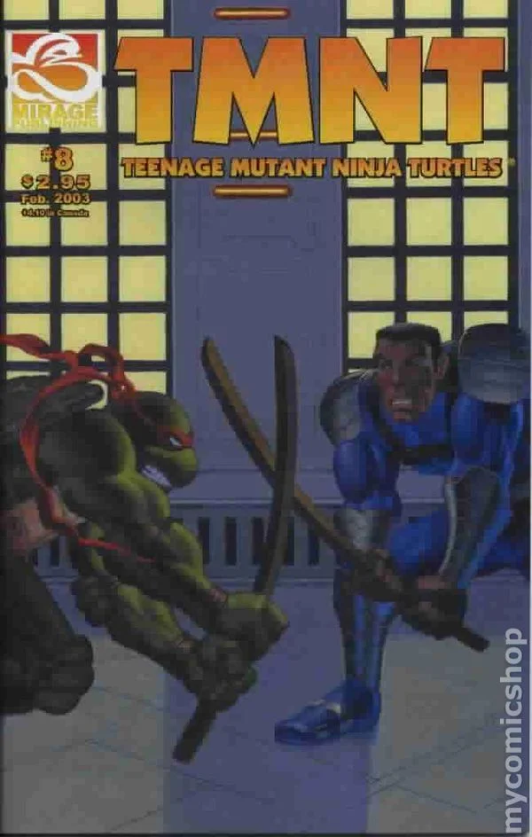 Cover for TMNT: Teenage Mutant Ninja Turtles #8