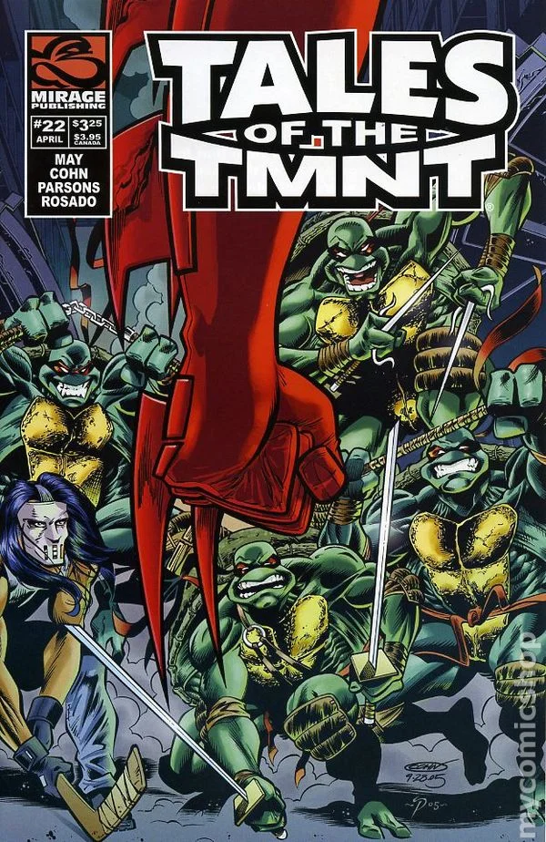 Cover for Tales of the TMNT #22