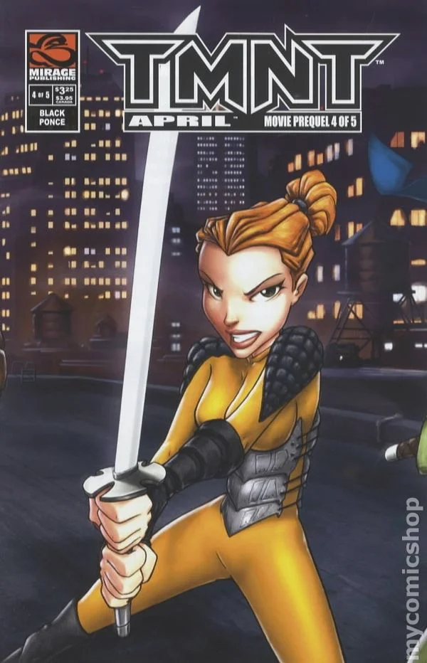 Cover for TMNT Movie Prequel #4