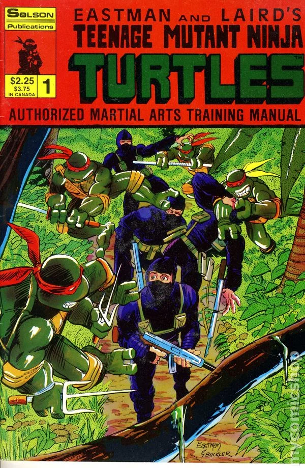 Teenage Mutant Ninja Turtles Authorized Martial Arts Training Manual cover