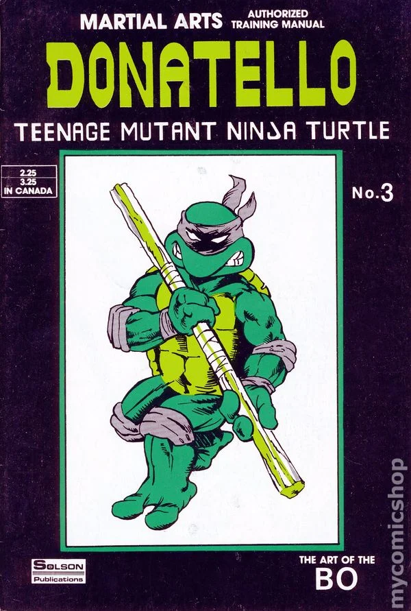 Cover for Teenage Mutant Ninja Turtles Authorized Martial Arts Training Manual #3