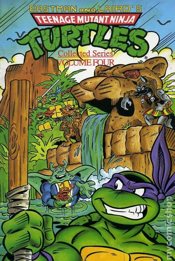 Cover for The Collected Teenage Mutant Ninja Turtles Adventures #4