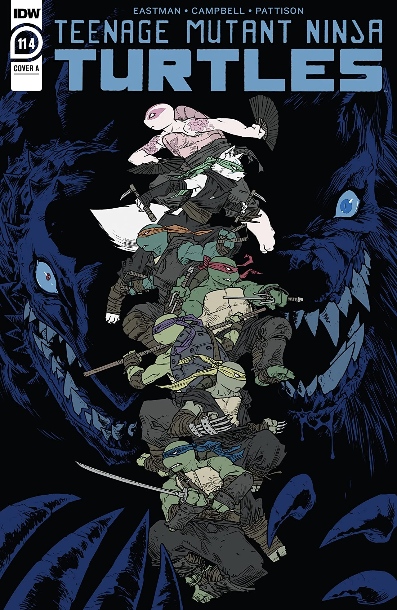 TMNT #114 cover A by Sophie Campbell