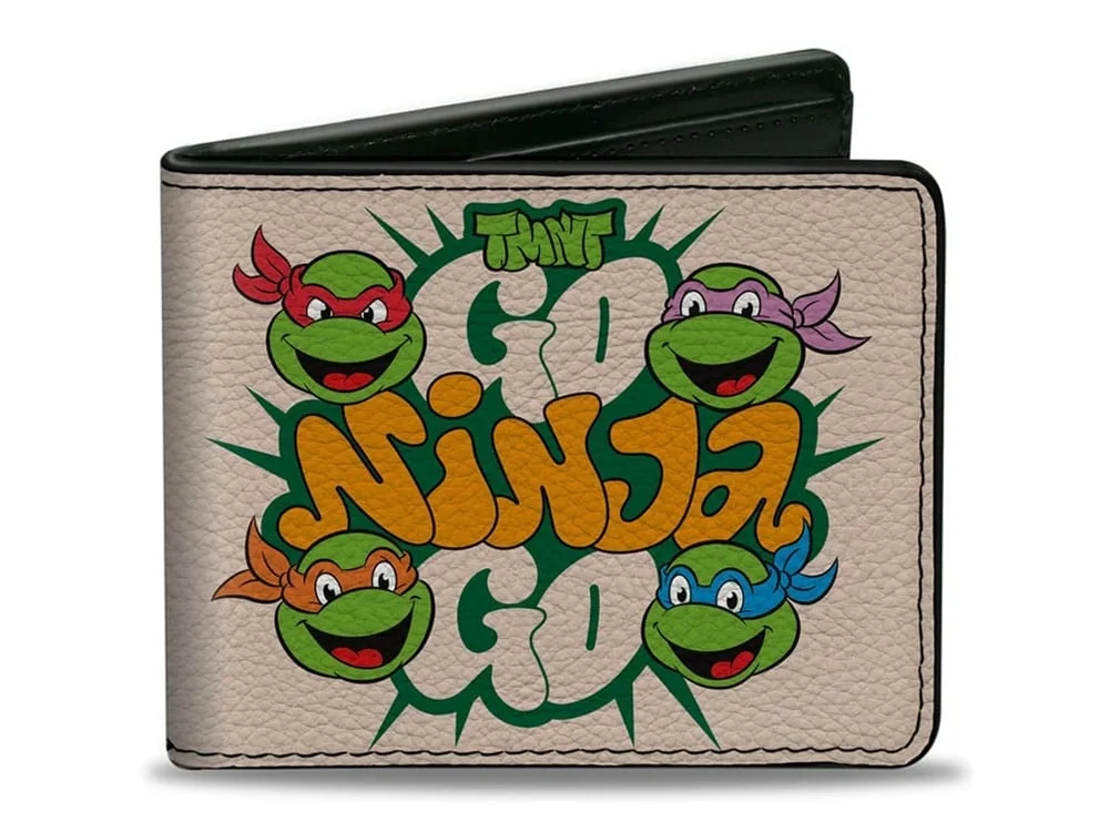 Teenage Mutant Ninja Turtles Go Ninja Go Bi-Fold Wallet