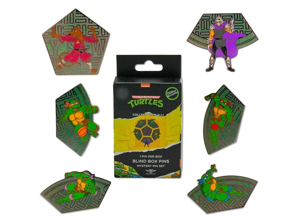 Teenage Mutant Ninja Turtles Sewer Cap Puzzle Random Enamel Pin
