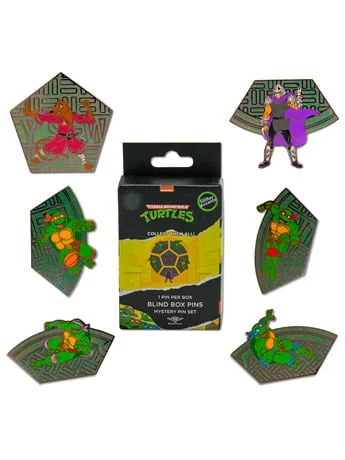 Teenage Mutant Ninja Turtles Sewer Cap Puzzle Random Enamel Pin 2