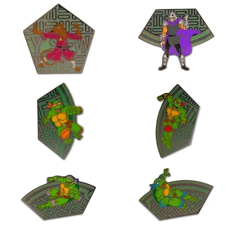 Teenage Mutant Ninja Turtles Sewer Cap Puzzle Random Enamel Pin 3