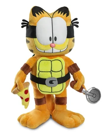 Garfield x Teenage Mutant Ninja Turtles Garfello 13" Plush 2