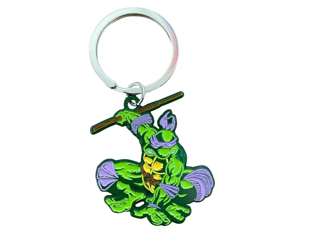 Teenage Mutant Ninja Turtles Comic Era Donatello Keychain