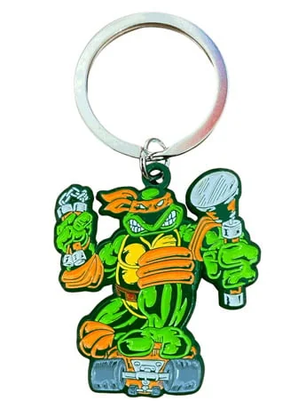 Teenage Mutant Ninja Turtles Comic Era Michelangelo Keychain 2
