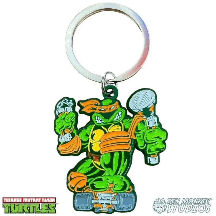 Teenage Mutant Ninja Turtles Comic Era Michelangelo Keychain 3