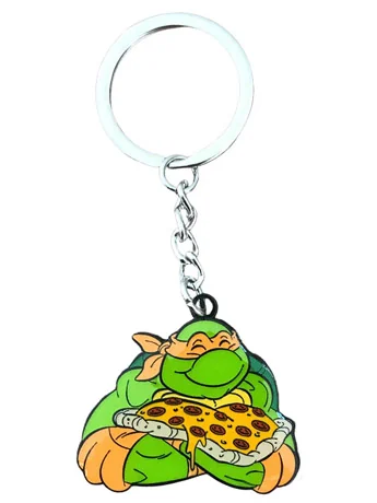 Teenage Mutant Ninja Turtles I Love Pizza, Dude! Keychain 2